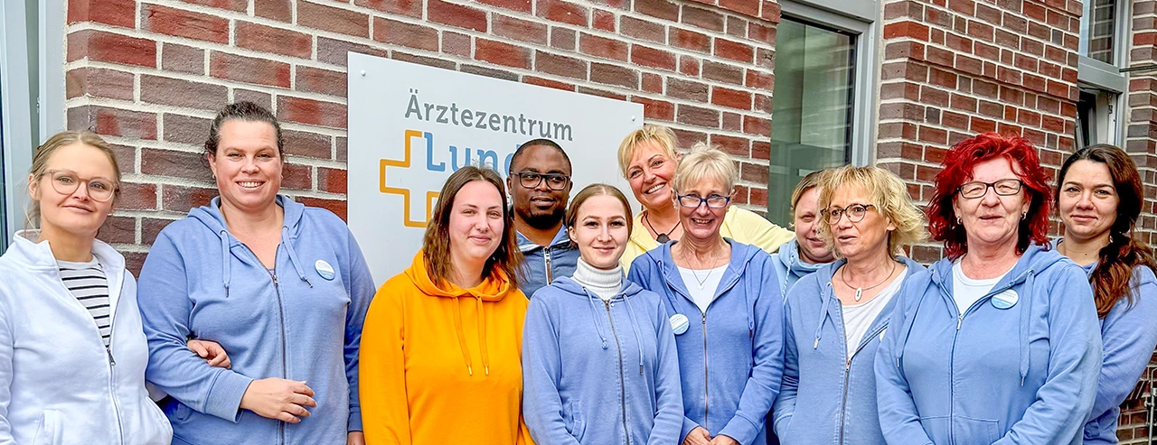 Das Team des Ärztezentrums Lunden